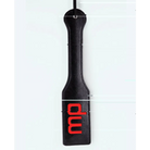 Lust Pu Leather Mp Paddle - Black - Paddle