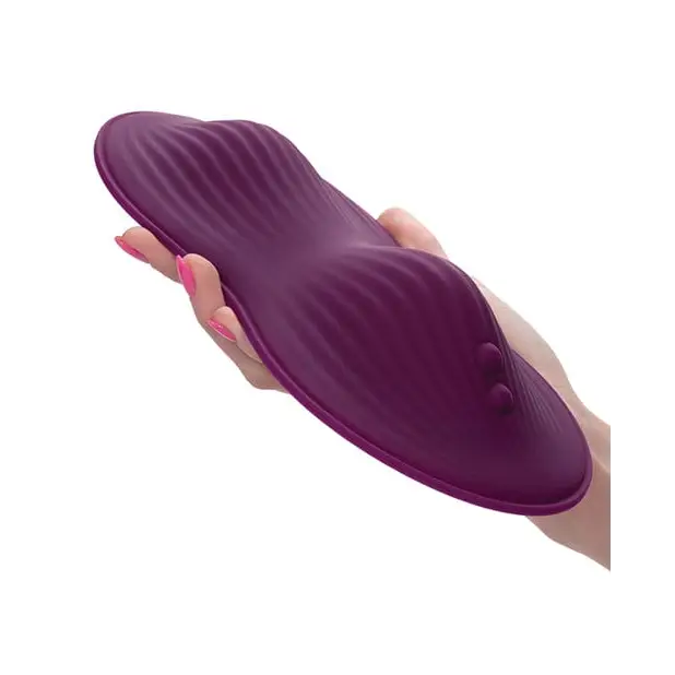 CalExotics Stimulators Lust Remote Control Dual Rider - Purple at the Haus of Shag