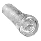 SexFlesh Manual Stroker Lusty Lips See Through Masturbation Sleeve at the Haus of Shag