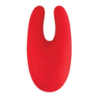 Luv Inc Bu89 Mini Bunny Rechargeable Silicone Vibrator Red - Rabbit