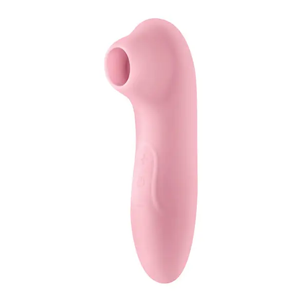 Luv Inc Cs19 Pulsing Clitoral Stimulator Rechargeable Silicone Light Pink - Clitoral Stimulant