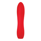 Luv Inc Lb72 Large Silicone Bullet Rechargeable Vibrator - Red - Plain Vibrator