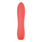 Luv Inc Lb72 Large Silicone Bullet Rechargeable Vibrator - Red - Plain Vibrator