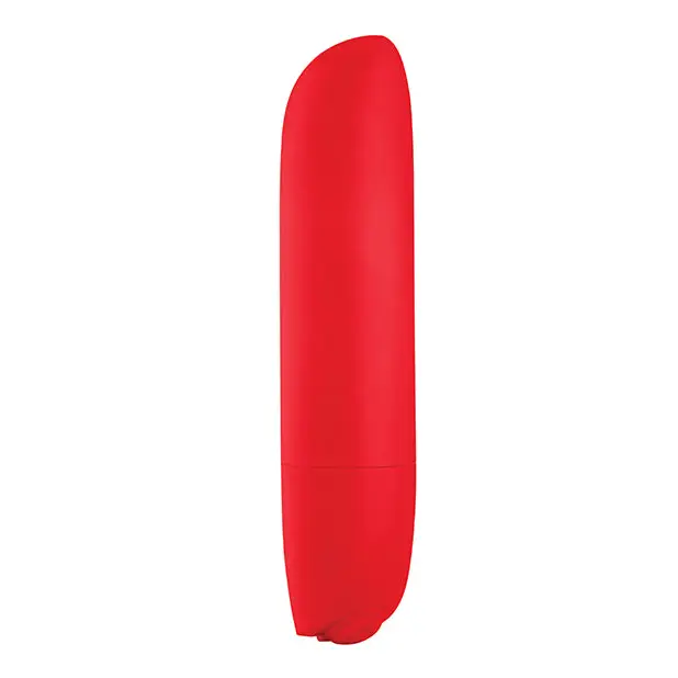 Luv Inc Mb58 Mini Bullet Rechargeable Vibrator Red - Bullet Vibrator