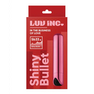 Luv Inc Sb33 Shiny Bullet Rechargeable Vibrator Light Pink - Pink - Bullet Vibrator