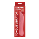 Luv Inc Tv23 Tongue Vibrator Rechargeable Silicone - Dark Pink - Plain Vibrator