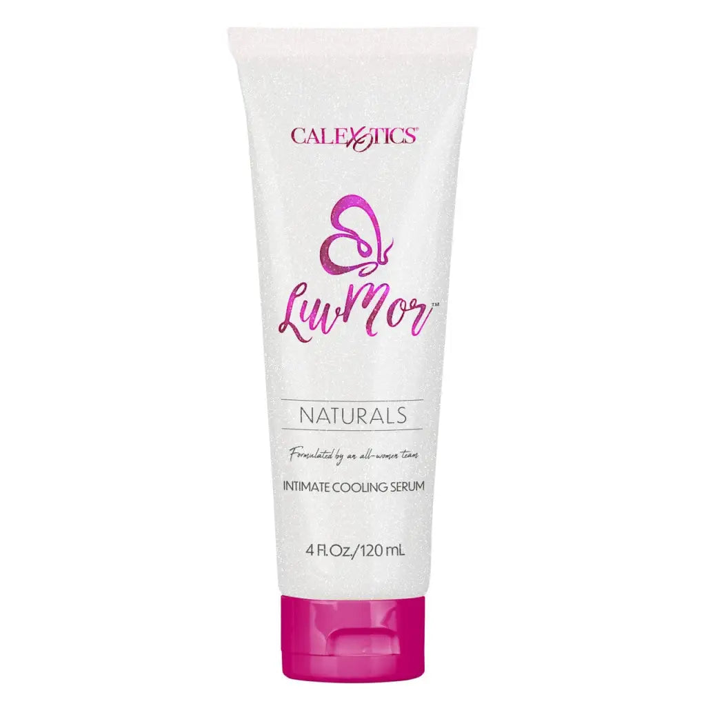 CalExotics Lubricants Luvmor Naturals Intimate Cooling Serum 4oz at the Haus of Shag