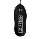 Lux Fetish 4 in. Inflatable Vibrating Butt Plug with Suction Base Remote-Controlled - Butt Plug