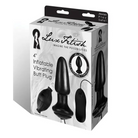 Lux Fetish 4’’ Inflatable Vibrating Butt Plug - Butt Plug