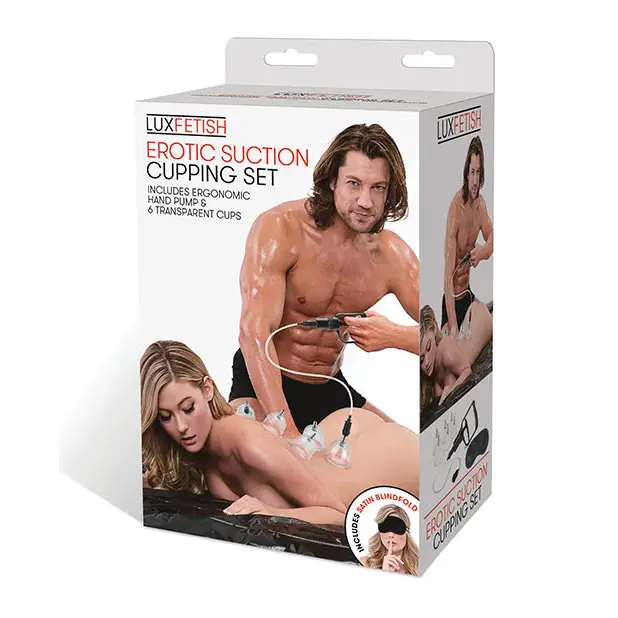 Lux Fetish Erotic Suction Cupping Set - Suckers