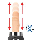 Lux Fetish Thrusting Machine Black Lux Fetish Rechargeable Thrusting Compact Sex Machine with Remote at the Haus of Shag