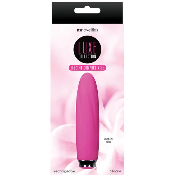 Luxe Electra Rechargeable Compact Vibe Pink - Bullet Vibrator