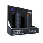 M Elite Platinum Vibrating Merchandising Kit - Masturbators and Strokers