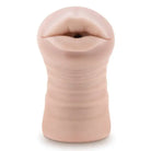 Blush M For Men Stroker with Bullet Skye - Realistic Flesh-Colored Silicone Mouth Stimulator