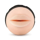 Blush M For Men ’The Torch’ reusable stroker - flesh-colored object with lip-like opening