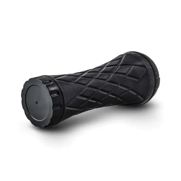 Blush M For Men ’The Torch’ Reusable Stroker with diamond-pattern black rubber handlebar grip