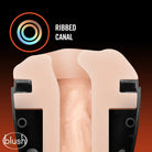 Blush M For Men Torch ’Thrill’ Squeezing Stoker with a ribbed internal canal for intimate use