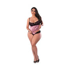 Magic Silk Sensual Desires Cami and Cheeky Panty Set Mauve Queen Size - Lingerie Set