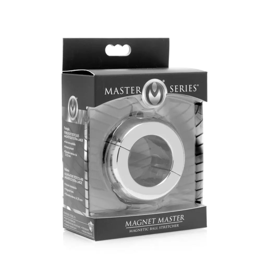 Master Series Ball Stretcher Magnet Master Stainless Steel Ball Stretcher at the Haus of Shag