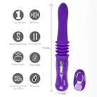 Maia Toys Thrusting Machine Purple Maia Toys MONROE USB Rechargeable Silicone Thrusting Portable Love Machine at the Haus of Shag