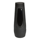 Main Squeeze Bailey Rayne: Sleek black water bottle with an elongated oval window