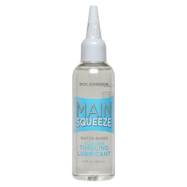 Main Squeeze Cooling Water-Based Lubricant by Doc Johnson - Tingling Bottle of Pleasure