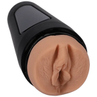 Close-up of Main Squeeze Madison Morgan Pussy flesh toy with black cap