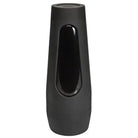 Main Squeeze ’The Original Vibro’ ULTRASKYN sleek black vase with elongated oval opening