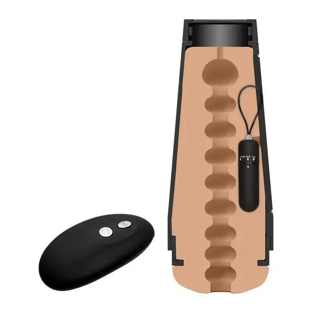 Main Squeeze ’The Original Vibro Pussy’ with textured interior and wireless remote control