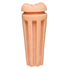 Main Squeeze ’The Virgin’ Replacement Sleeve: Flesh-Colored Ridged Plastic Cup