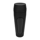 Main Squeeze Ultraskyn Pussy Stroker: Black Plastic Vase with Base