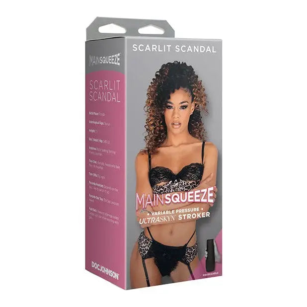 Main Squeeze Cindy Starfall packaging open and empty