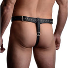 STRICT Lower Body Harness Male Chastity Harness at the Haus of Shag