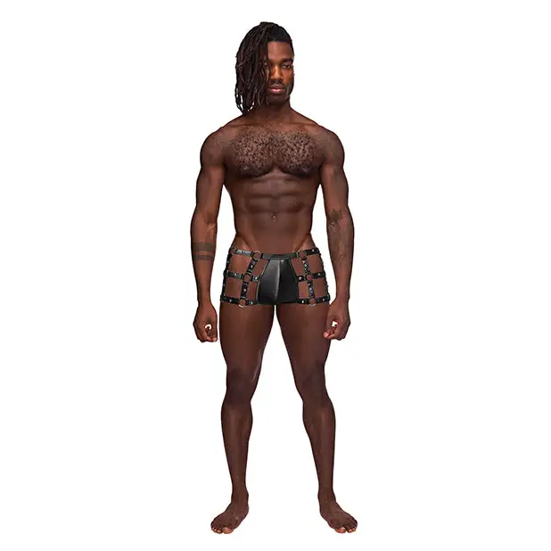 Male Power Fetish Vulcan - Large/XL / Black - Harness