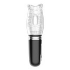 Male Rose 3 (previously Male Rose 2) Thrusting Rotator - Black - Manual Stroker