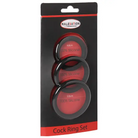 Malesation Cock Ring Set - Pack Of 3 Black - Cock Ring