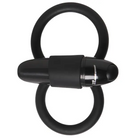 Malesation Squeeze Cock & Ball Ring - Black - Cock Ring