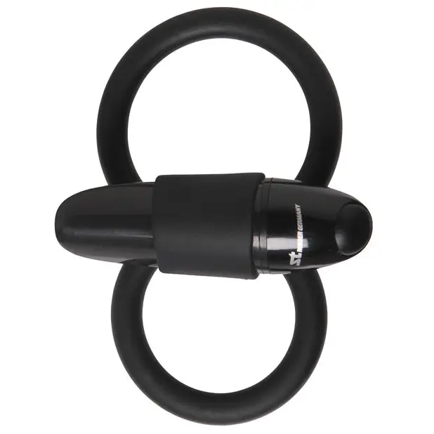 Malesation Squeeze Cock & Ball Ring - Black - Cock Ring