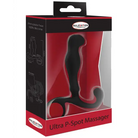 Malesation Ultra P Spot Massager - Black - Black - Butt Plug