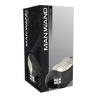 Man Wand Heat and Vibration Pulsion - Black in sleek, textured packaging