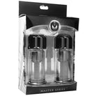 Master Series Black Maxxx powerful twist nipple suckers in retail packaging with black caps