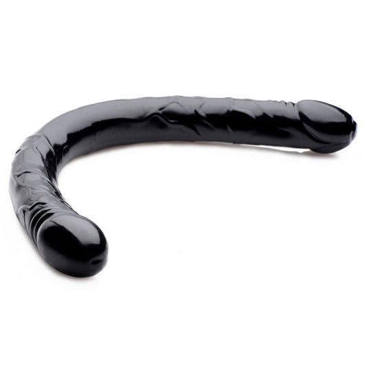 Master Series Double Ended Dildo Double Ended Black Dildo at the Haus of Shag