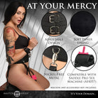 Master Series Forced Orgasm Belt With Saddle Straps - Sex Machine Accessories