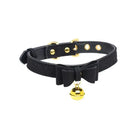 Master Series Collar Master Series Golden Kitty Cat Bell Collar at the Haus of Shag