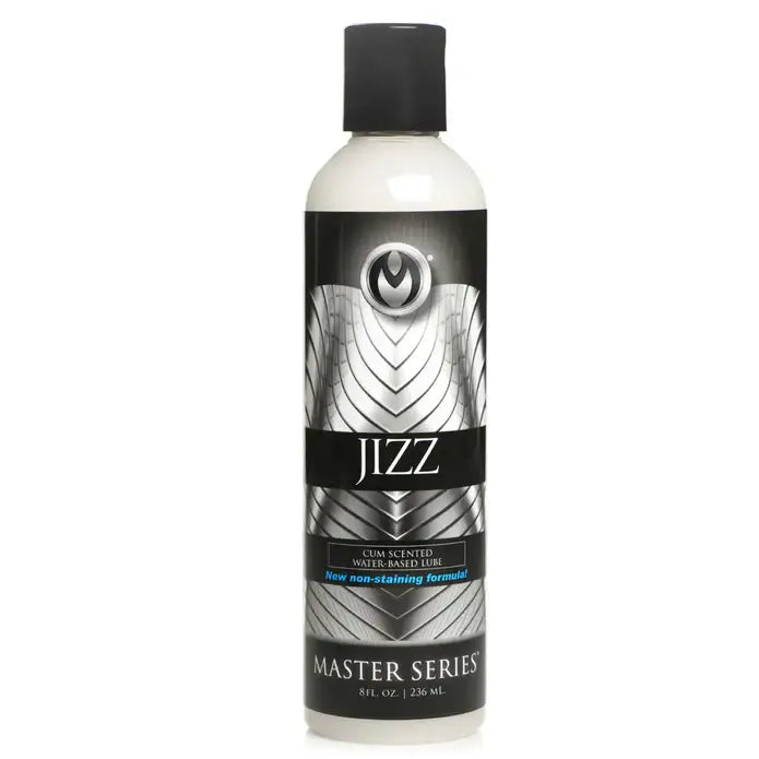 Master Series ’Jizz’ Water Based Cum Scented Lube - 8.5 oz. - Water Based Lubricant