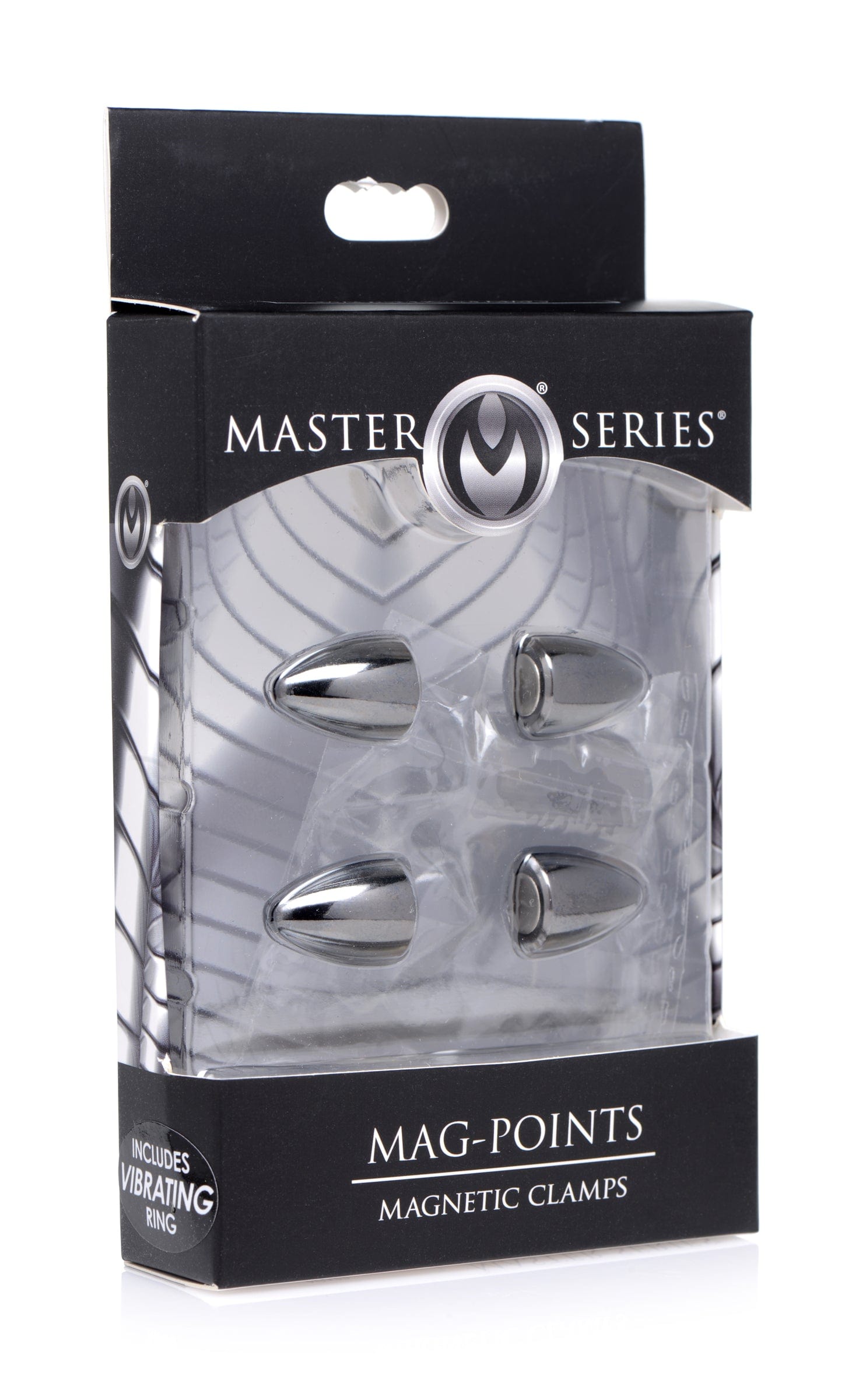Master Series Nipple Clamp Mag-points Magnetic Clamps at the Haus of Shag