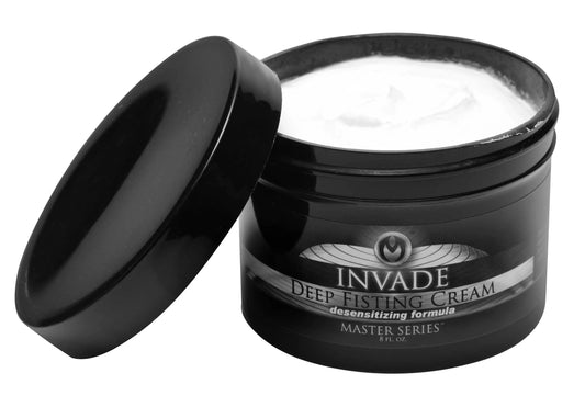 Master Series Oil Based Lubricant 8 oz. Master Series 'Invade' Deep Fisting Cream at the Haus of Shag