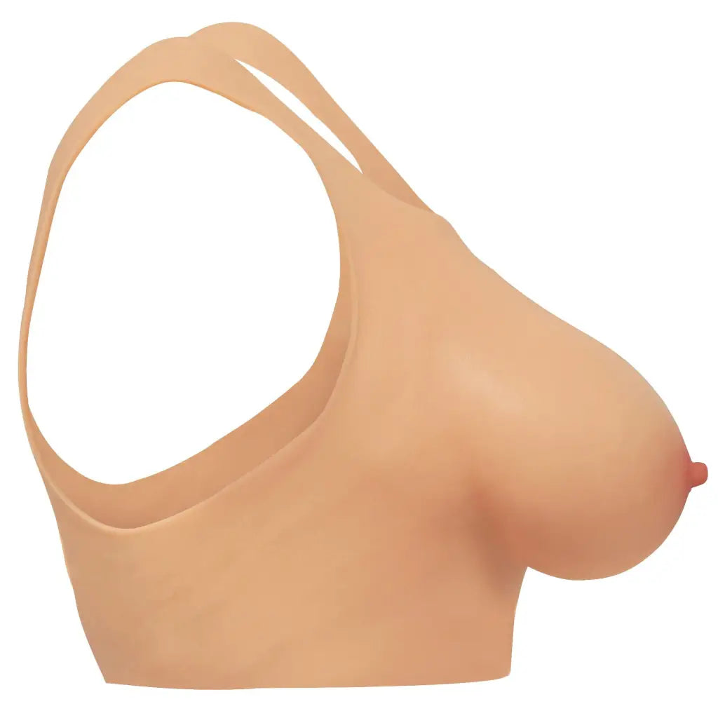 Master Series Breasts Vanilla Master Series Perky Pair D-cup Wearable Silicone Breasts at the Haus of Shag