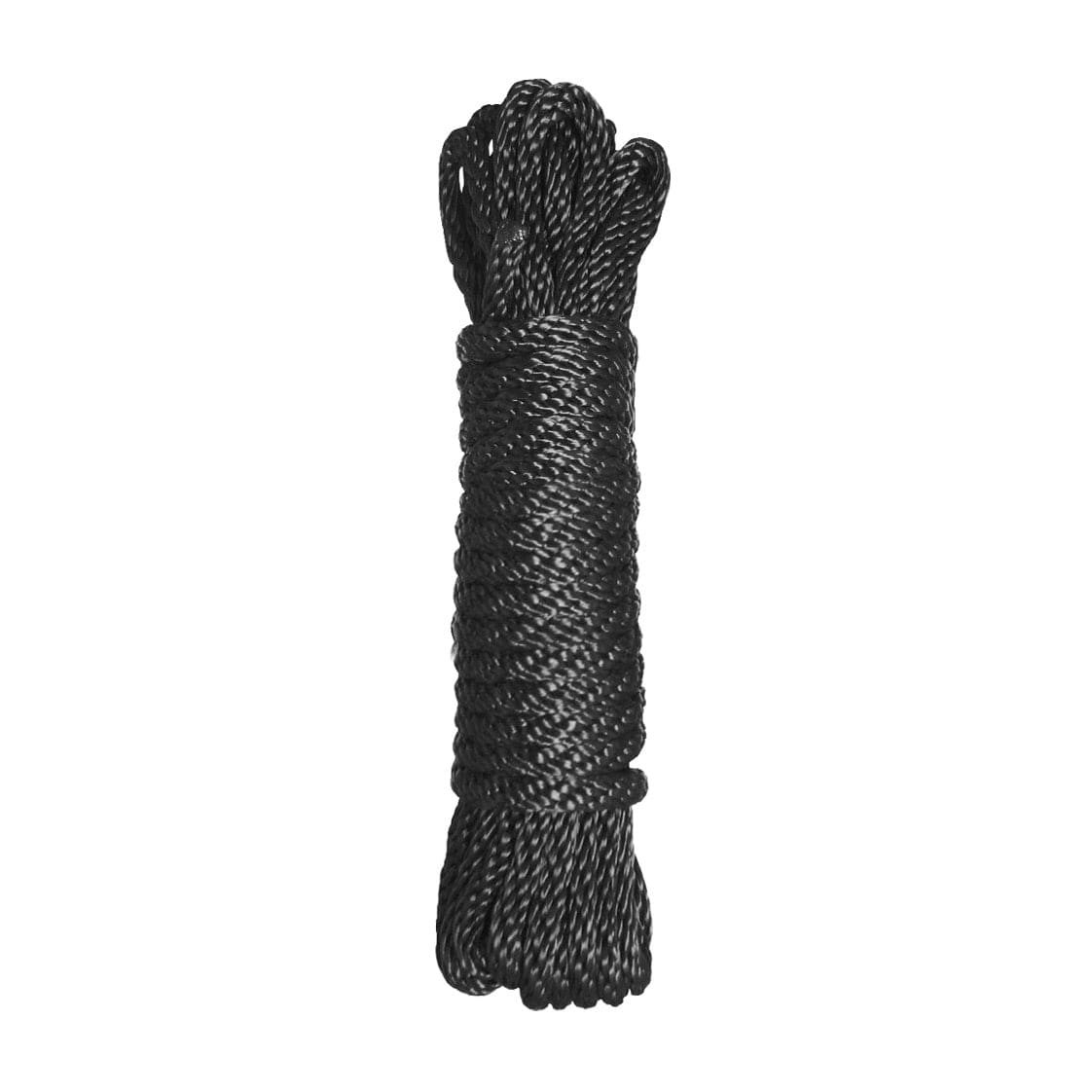 Master Series Rope 120" Premium Black Nylon Bondage Rope- Feet at the Haus of Shag