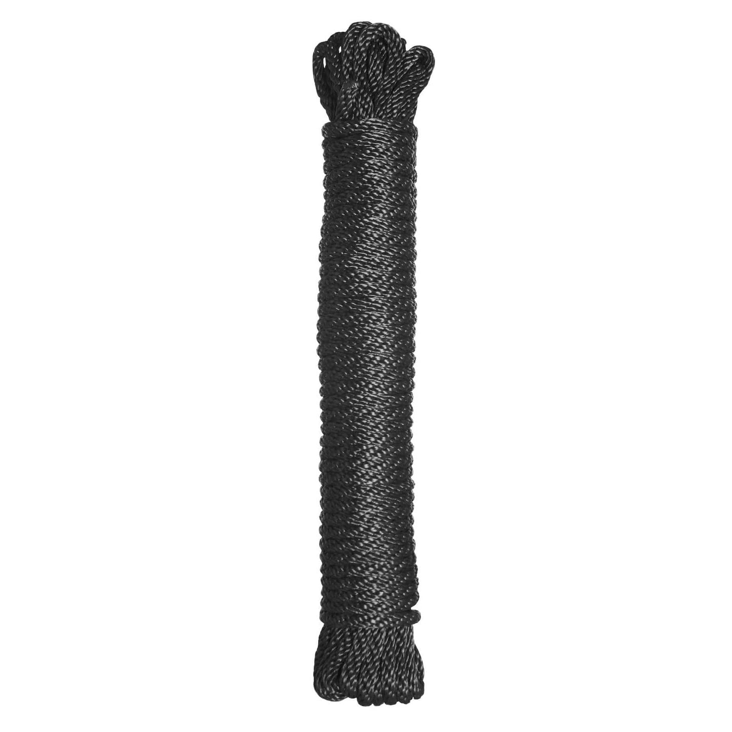 Master Series Rope 600" Premium Black Nylon Bondage Rope- Feet at the Haus of Shag